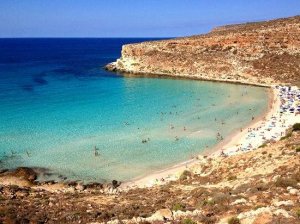  4 Rabbit Beach Lampedusa, Szicília  