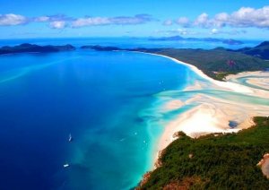  5 Whitehaven Beach Whitsunday Island, Whitsunday-szigetek 